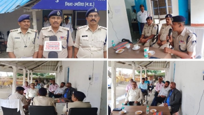 मोटर व्हिकल एक्ट का स्कूलों में पालन कराने अशासकीय शाला संचालको के साथ यातायात थाना में SDOP की उपस्थिति में बैठक सम्पन्न