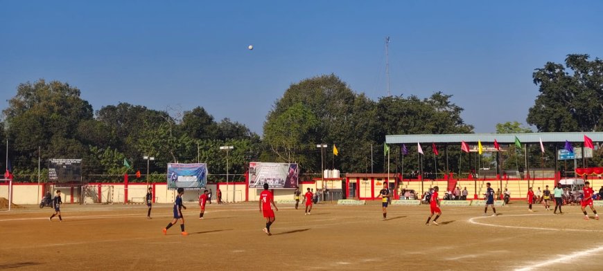 राष्ट्रीय शालेय फुटबॉल प्रतियोगिता का 6 दिसम्बर को होगा फायनल मैच