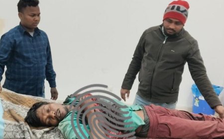 ट्रैक पार करते युवक रेल हादसे का हुआ शिकार,108 ने पहुंचाया मेडिकल कॉलेज