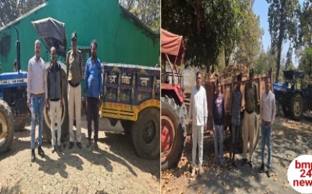 खनिजों के अवैध उत्खनन-परिवहन एवं भंडारण की रोकथाम में लगातार कार्यवाही जारी,  05 वाहन जप्त