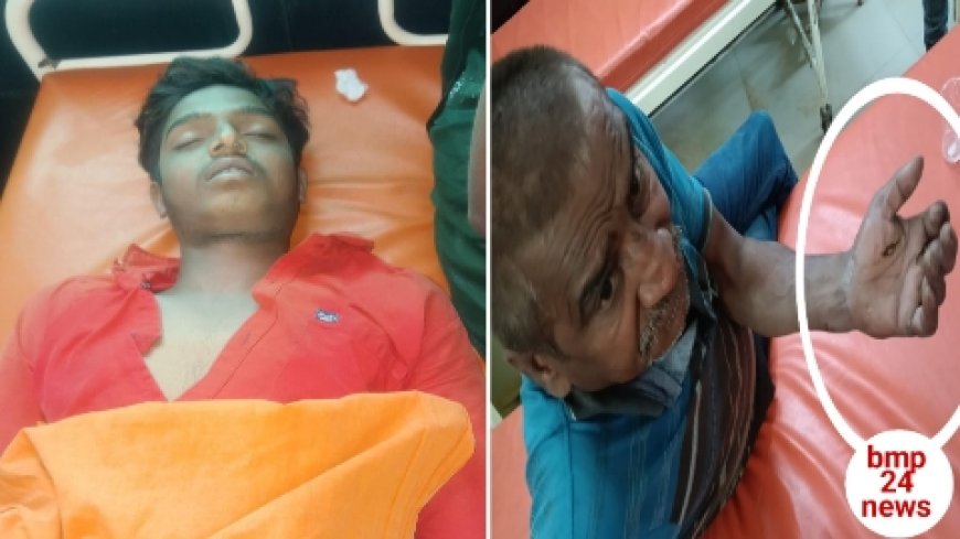 करेंट की चपेट में युवक की मौत, मददगार घायल