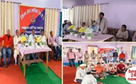 हिंदू मुस्लिम एकता मंच ने जेल में कैदियों को करवाया रोज़ा अफ्तार