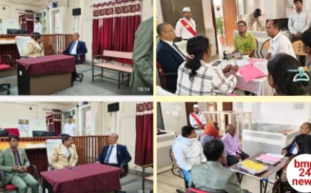 नेशनल लोक अदालत में 235 प्रकरणों का निराकरण,  52 लाख 36887 का एवार्ड पारित