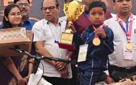 कक्षा तीन के छात्र ने किया जिला का नाम रोशन