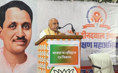 भाजपा प्रदेश अध्यक्ष हेमंत खंडेलवाल ने प्रशिक्षण वर्ग को किया संबोधित