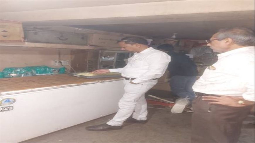 खाद्य सुरक्षा विभाग की सख्त कार्यवाही