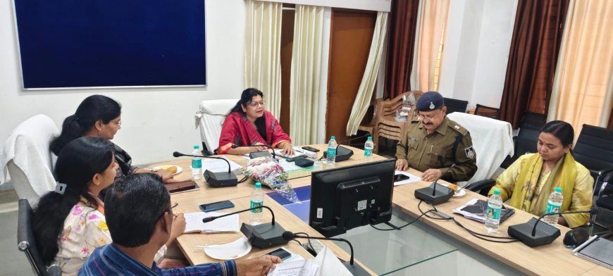 अनुसूचित जाति एवं जनजाति आयोग की सचिव की अध्यक्षता में बैठक संपन्न