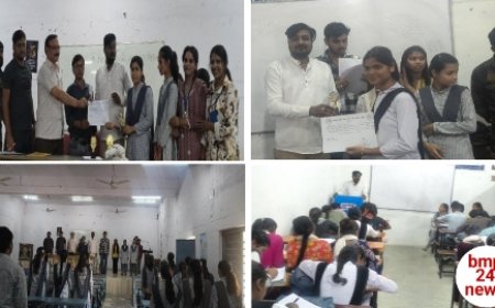 NSUI स्थापना दिवस पर ज्ञान का उत्सव निबंध प्रतियोगिता में छात्रों का उमड़ा उत्साह