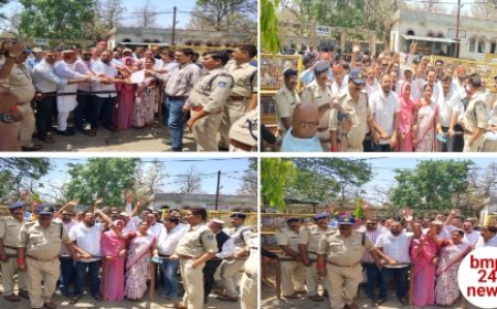 किसानों की समस्याओं को लेकर जिला कांग्रेस कमेटी ने राज्यपाल के नाम सौंपा गया ज्ञापन