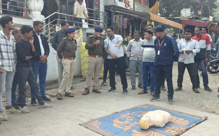 नर्मदापुरम पुलिस की सार्थक पहल से सड़क दुर्घटनाओं और मृत्यु दर में उल्लेखनीय कमी