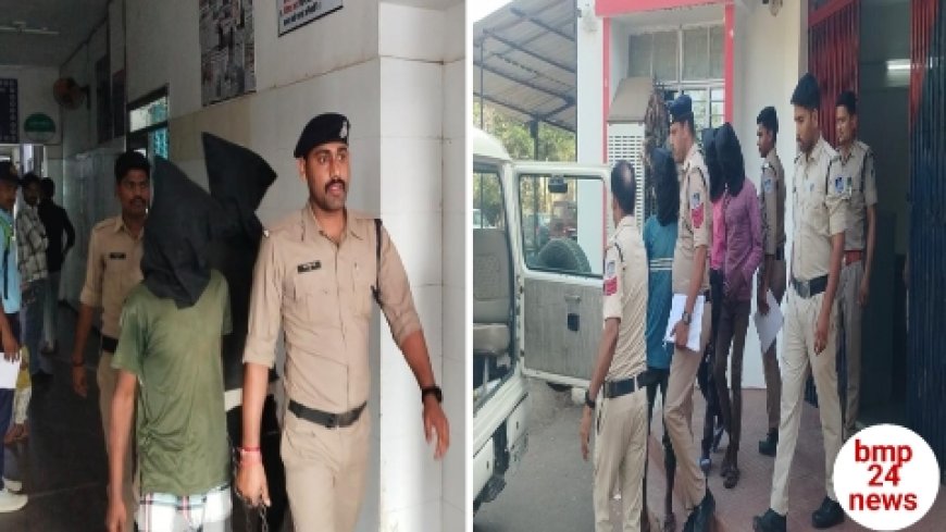 गैंगरेप कांड में 5 दरिंदे गिरफ्तार, एक नाबालिग भी शामिल