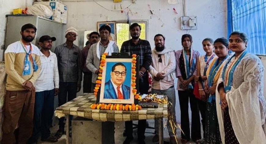 एनएसयूआई द्वारा धूमधाम से मनाई गई डॉ. भीमराव अंबेडकर जयंती