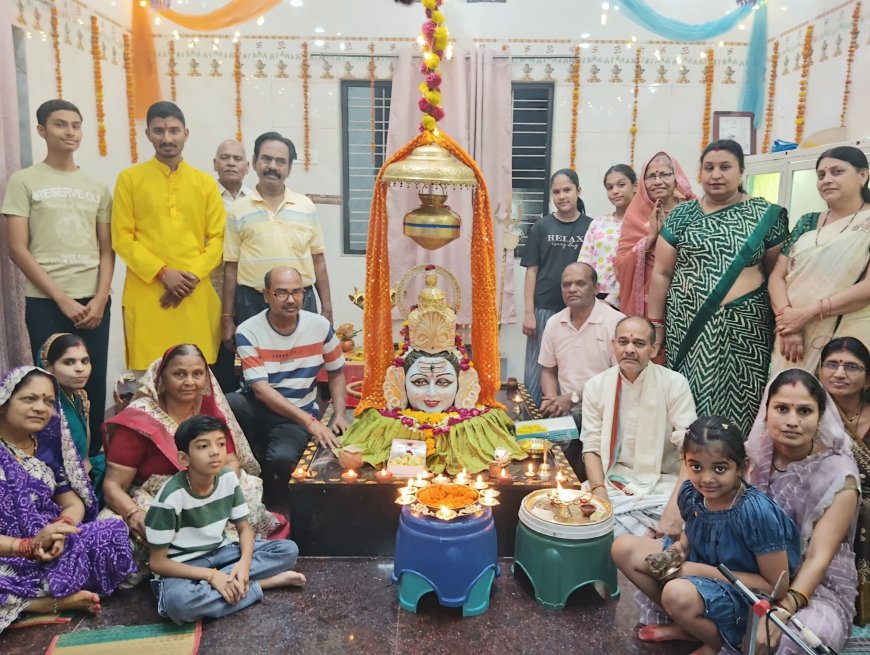 रसूलिया में धूमधाम से मनाया गया अक्षय महाकालेश्वर मंदिर का स्थापना दिवस