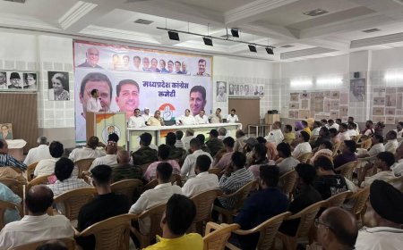 7 मई को चक्काजाम को लेकर जिला कांग्रेस कमेटी की बैठक संपन्न