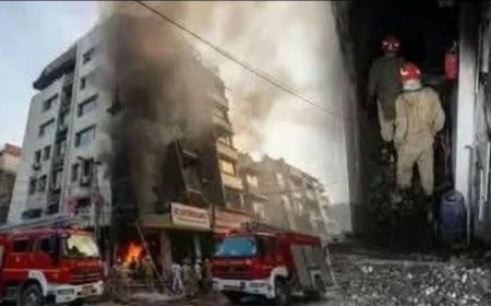 भीषण अग्निकांड : 6 मंजिला होटल में लगी आग, 21 लोगों की मौत