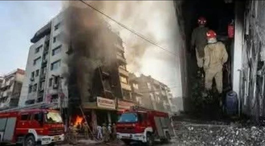 भीषण अग्निकांड : 6 मंजिला होटल में लगी आग, 21 लोगों की मौत