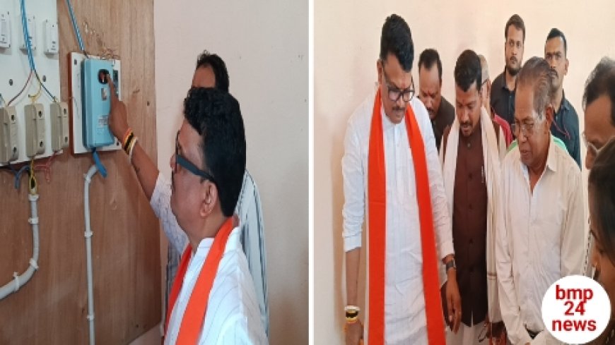 64 लाख की नल-जल योजना से बदलेगी भीमाडोंगरी की तस्वीर हर घर पहुंचेगा स्वच्छ पेयजल