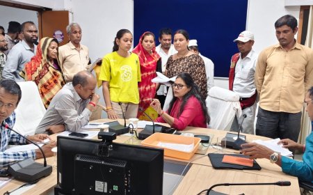 कलेक्टर एवं सीईओ जिला पंचायत ने जनसुनवाई में सुनी 149 आवेदकों की समस्याएं