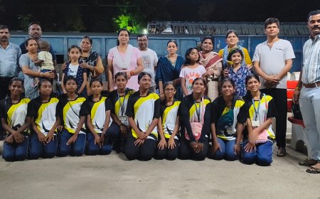 जिले की बेटियां करेंगी चंडीगढ़ में कमाल, केंद्रीय विद्यालय की अंडर-14 खो-खो टीम राष्ट्रीय फाइनल के लिए रवाना
