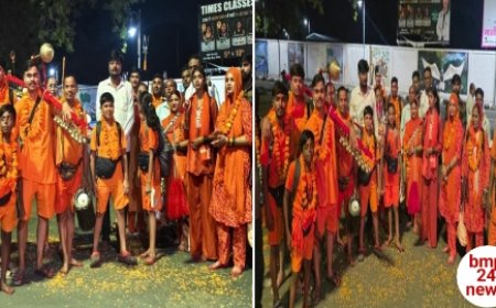हिंदू-मुस्लिम एकता मंच ने कांवड़ यात्रियों का किया भव्य स्वागत