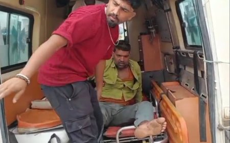 यात्री प्रतीक्षालय के पास पिकअप पलटी,चालक घायल