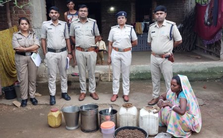 अवैध मदिरा के विरुद्ध आबकारी विभाग की कार्रवाई, 5 प्रकरण दर्ज