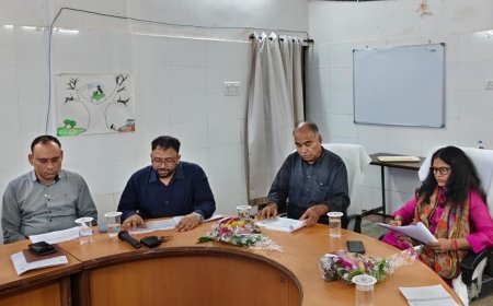 बेहतर  चिकित्सा व्यवस्था उपलब्ध कराने के साथ साफ सफाई पर विशेष ध्यान दें - कलेक्टर