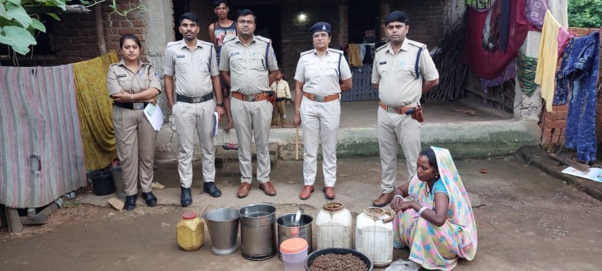अवैध मदिरा के विरुद्ध आबकारी विभाग की कार्रवाई, 5 प्रकरण दर्ज