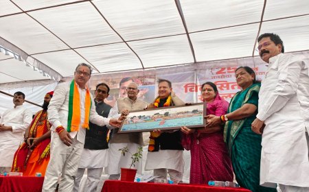 विकसित भारत संकल्प सभा का भव्य आयोजन संपन्न