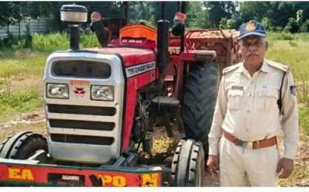 अवैध रेत परिवहन  पर हुई कार्यवाही