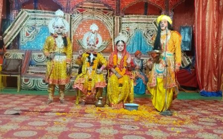 धनुष टूटते ही गूंजे जय श्री राम के जयकारे, लक्ष्मण-परशुराम संवाद ने बांधा समां