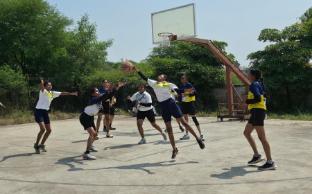 जिला स्तरीय महिला बास्केटबॉल प्रतियोगिता आयोजित
