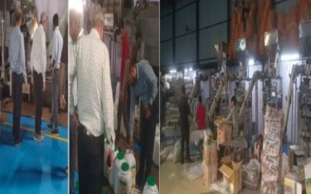 राजस्व एवं खाद्य सुरक्षा टीम की संयुक्त कार्यवाही