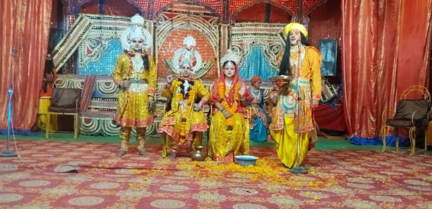 धनुष टूटते ही गूंजे जय श्री राम के जयकारे, लक्ष्मण-परशुराम संवाद ने बांधा समां