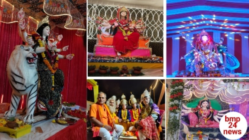 शक्ति की भक्ति में सराबोर हुआ समूचा जिला, देवी मंदिरों में लग रहे माँ के जयकारे
