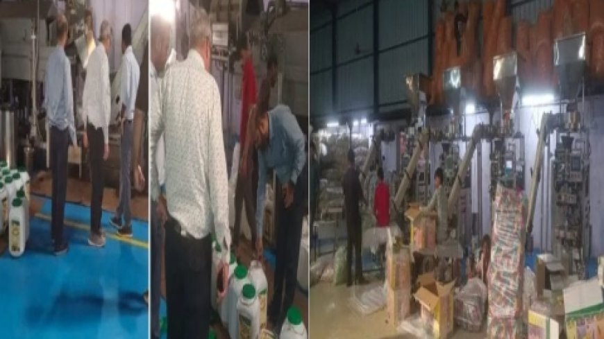 राजस्व एवं खाद्य सुरक्षा टीम की संयुक्त कार्यवाही