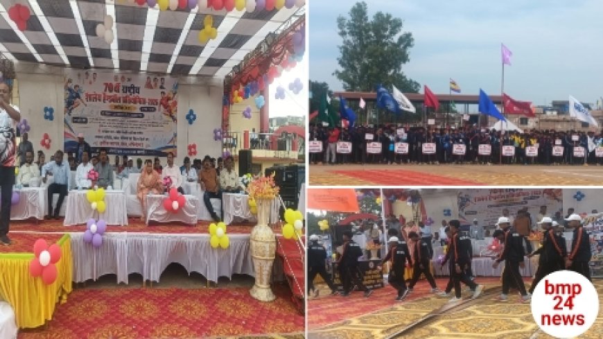 लक्ष्य बनाकर खेल भावना से खेलने पर जीत अवश्य मिलती है- जिला पंचायत अध्यक्ष